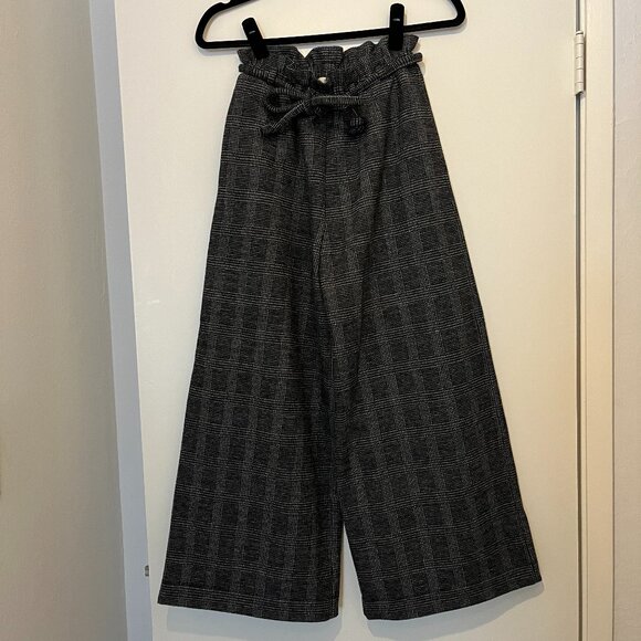 NWT Madewell Wide Leg Wool Pants - Picture 1 of 6
